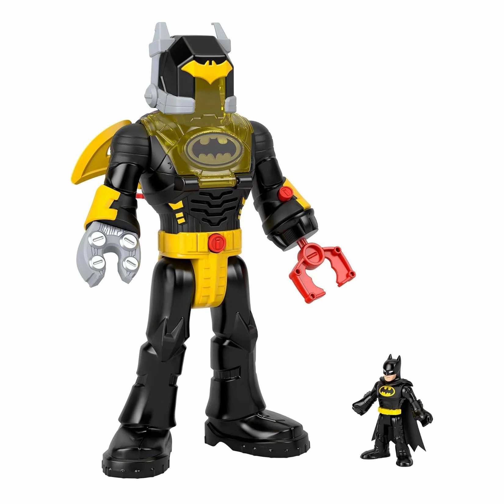 Combined Effort Crunch Free Imaginext DC Super Friends Batman Interactive Robot