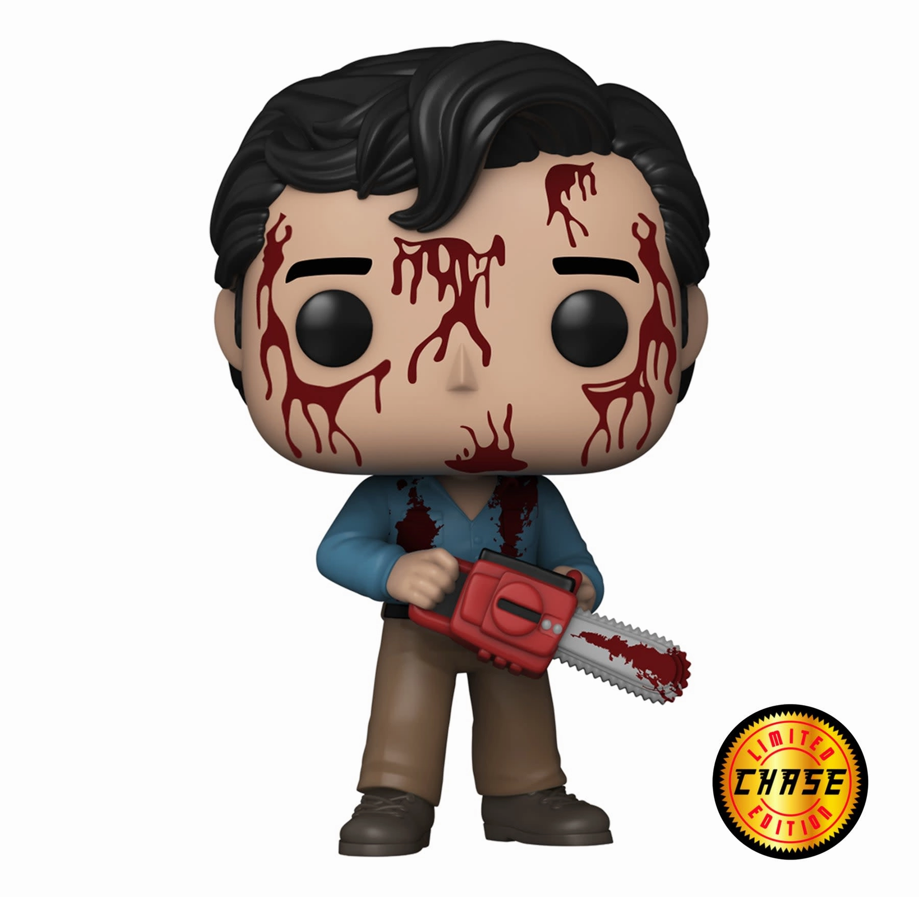 Spooky Supplies Mysterious Displays CHASE Exclusive Funko POP! The Evil Dead 40th Anniversary Ash Vinyl Figure