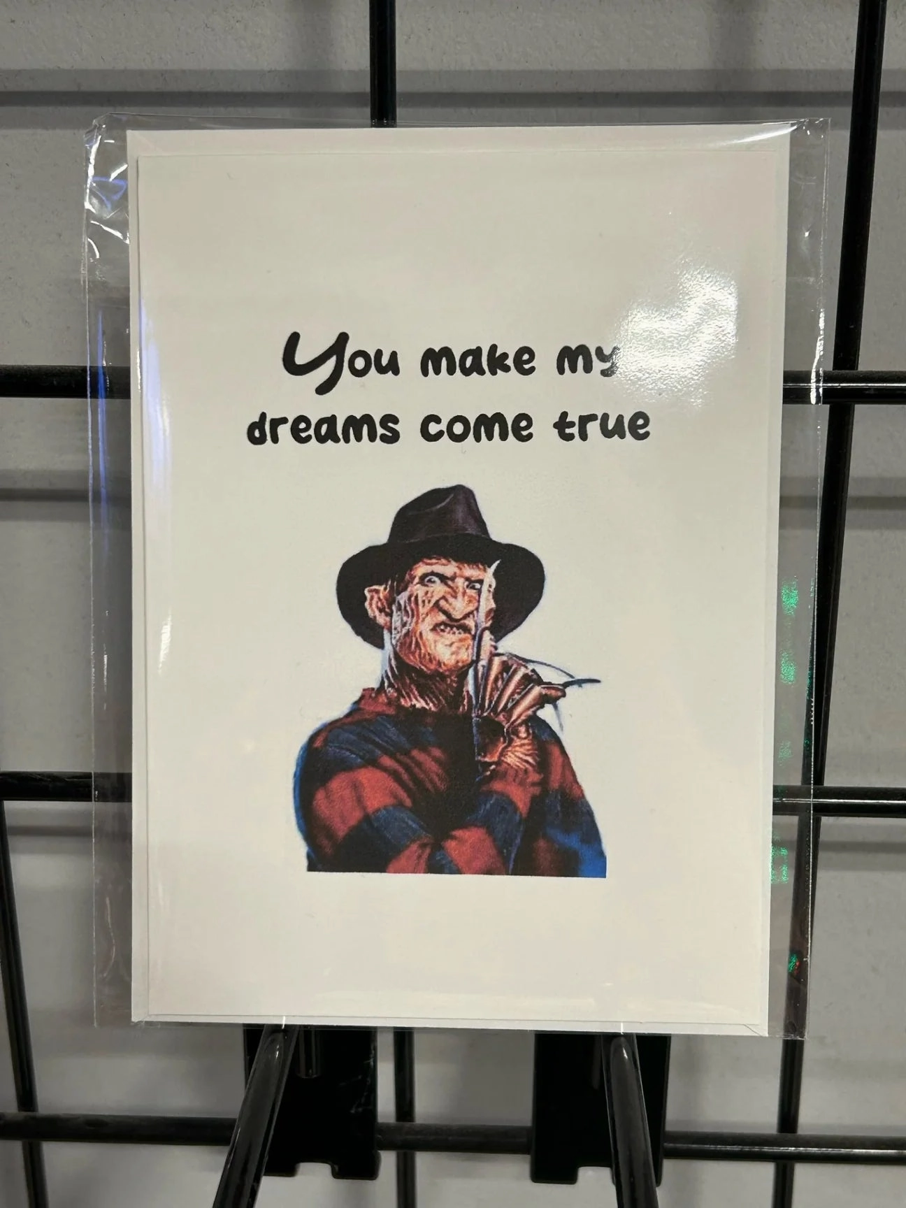 Fantastic Accessories Freddy You Make My Dreams Card