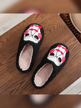 Whimsical Crafts Fantastic Supplies Halloween Billy Fleece Slipper