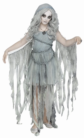 Whimsical Accents Child's Enchanted Ghost Costume X-Large