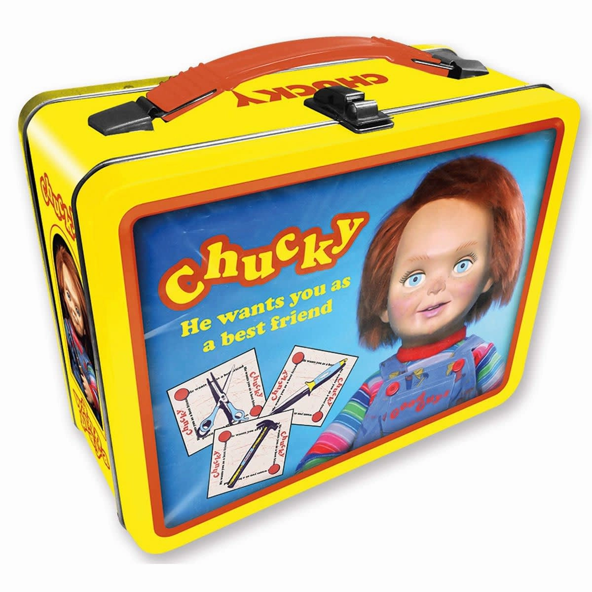 Child's Play - Chucky Gen 2 Fun Lunch Box Tin Tote Playful Treats Fantastic Treats