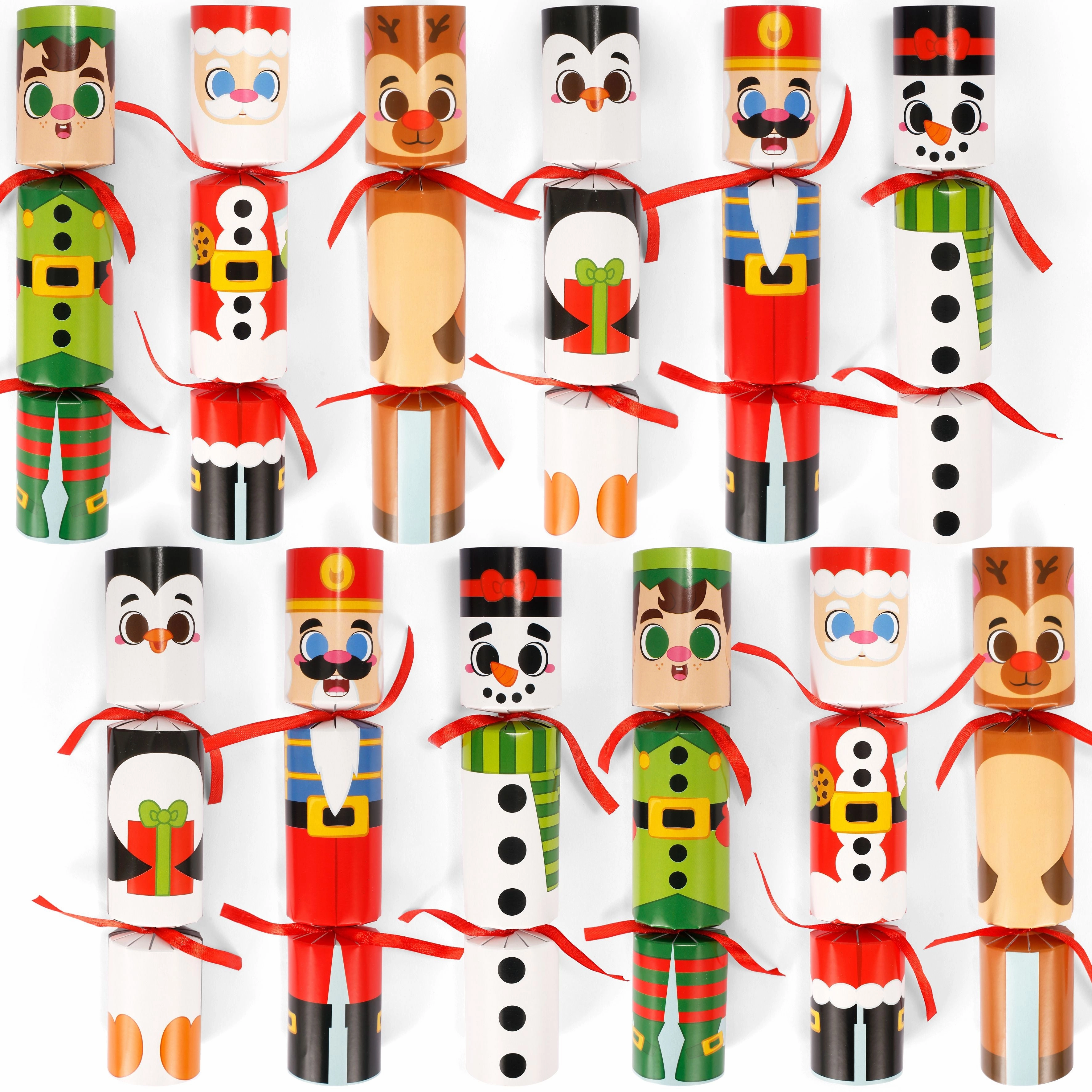Christmas Characters No-Snap Party Favors, 12 Pack Monster Accessories