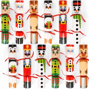 Christmas Characters No-Snap Party Favors, 12 Pack Monster Accessories
