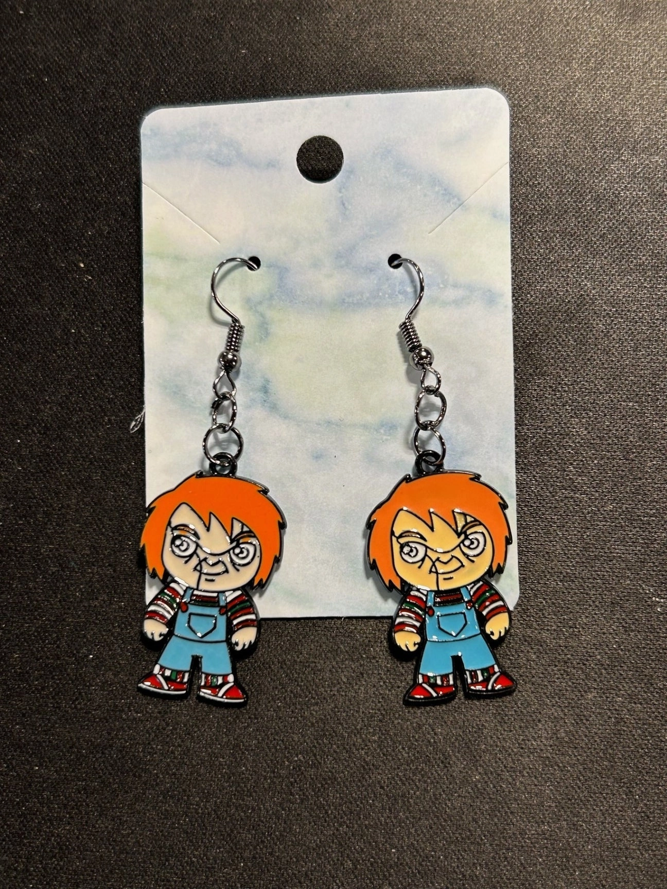 Ghostly Decor Wicked Masks Chucky Full Body Earrings