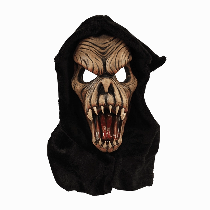 Spooky Party CLASSIC ZAGONE STUDIOS COLLECTION - 1977 BROWN FANG FACE MASK