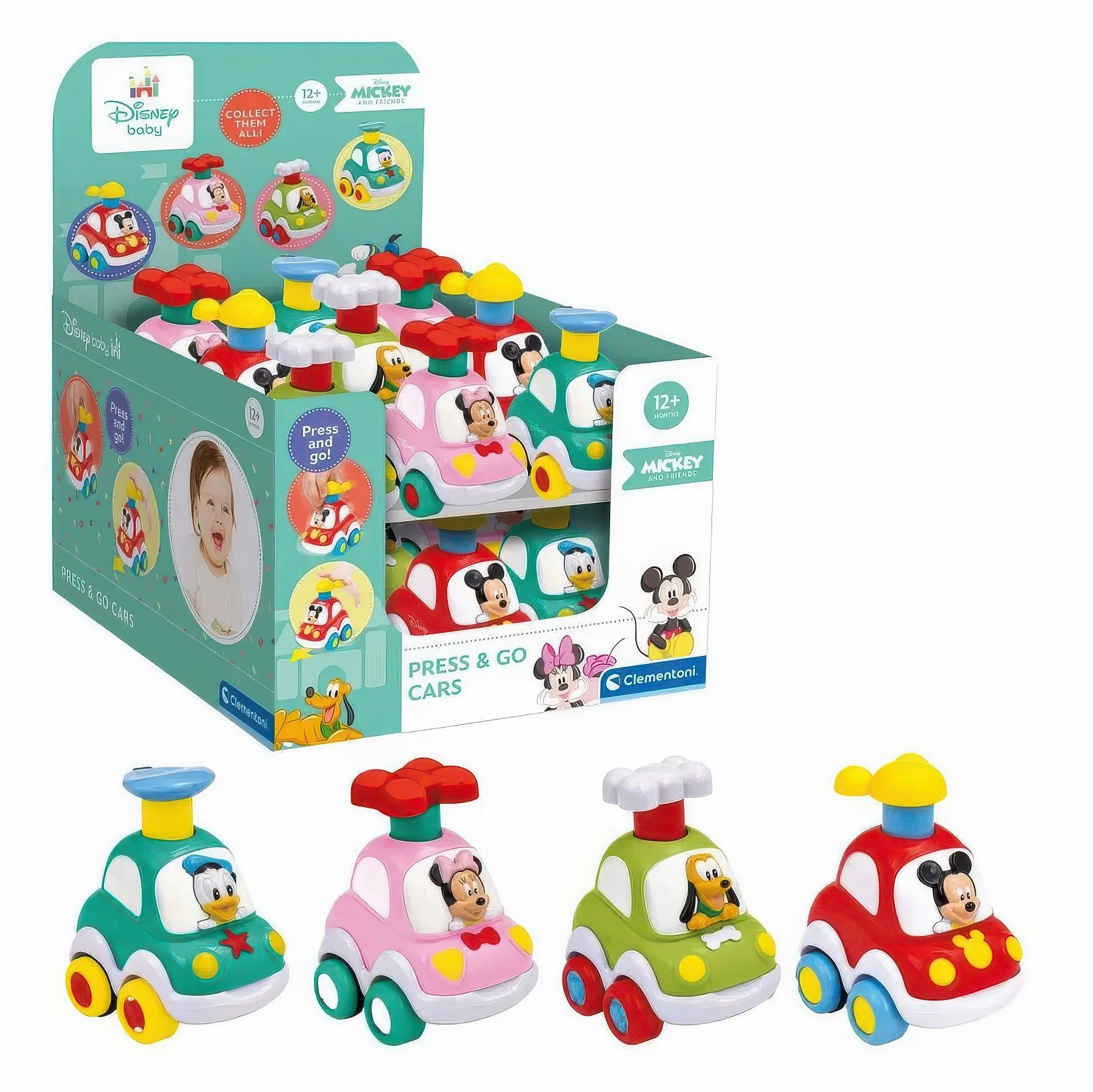 Clementoni Baby Disney Press and Go Cars - Assorted Smart Enemy LGBTQ Representation