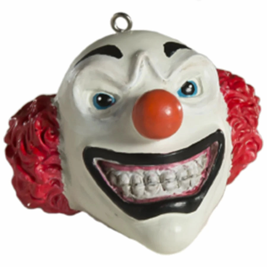 Playful Lights Clown Head Horrornament