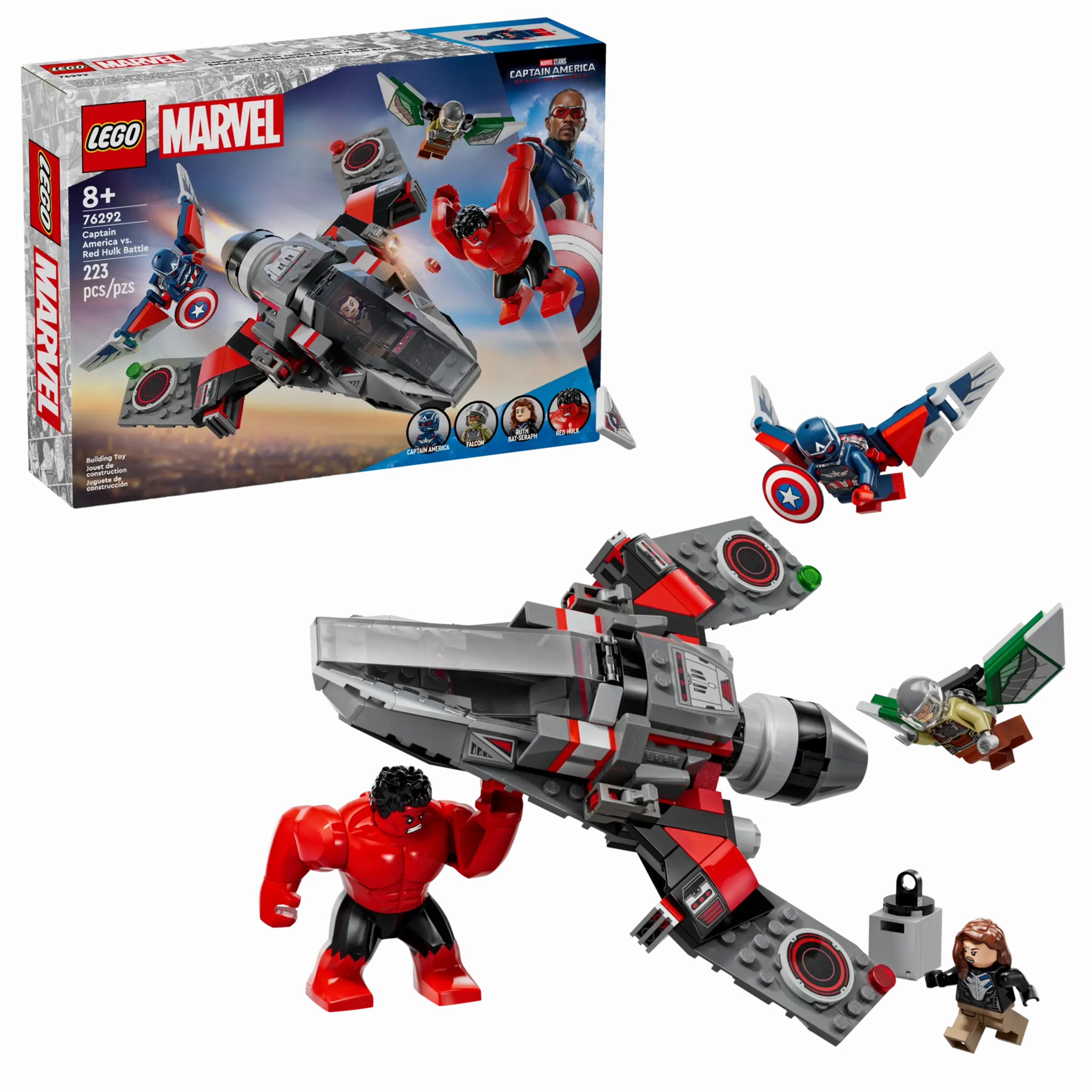 Orbital Mechanics LEGO 76292 MARVEL Captain America vs. Red Hulk Battle