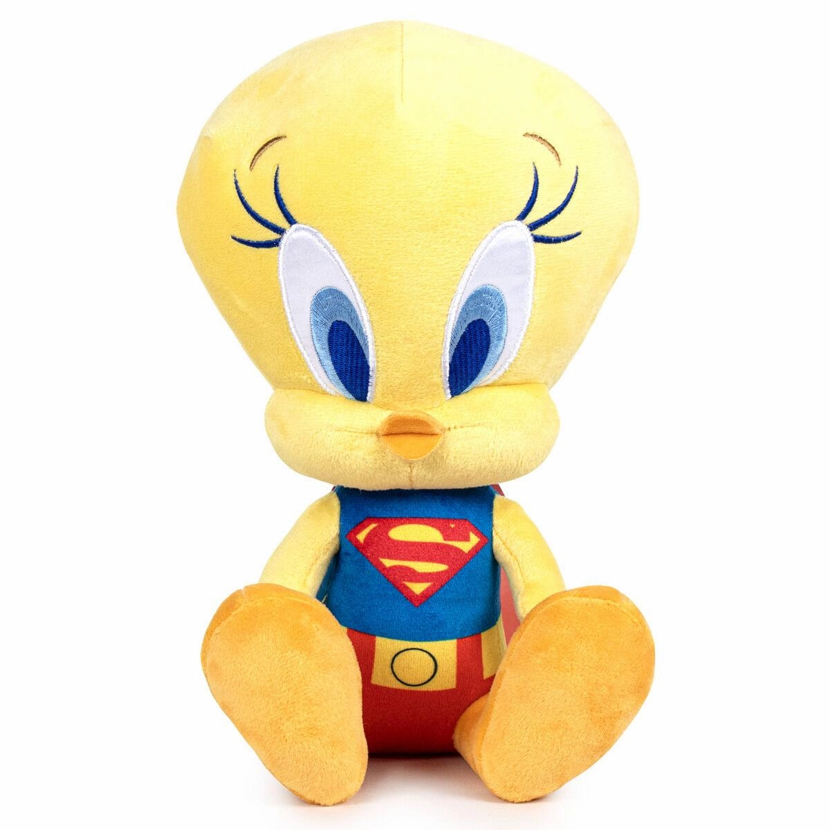 Warner Bros 100th Anniversary Superman Tweety Plush Toy 36cm Actor Designer Waterproof Coating