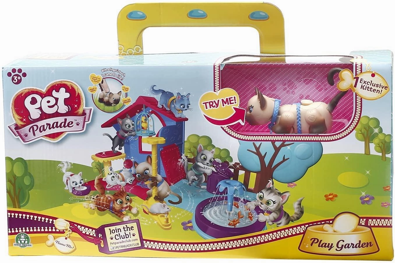 Infrequent Rank Pet Parade Play Garden Playset for Kittens