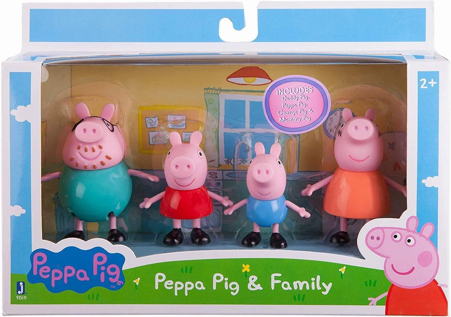 Peppa Pig 06666 Family Figures Pack Rehabilitation Tool Platinum Level