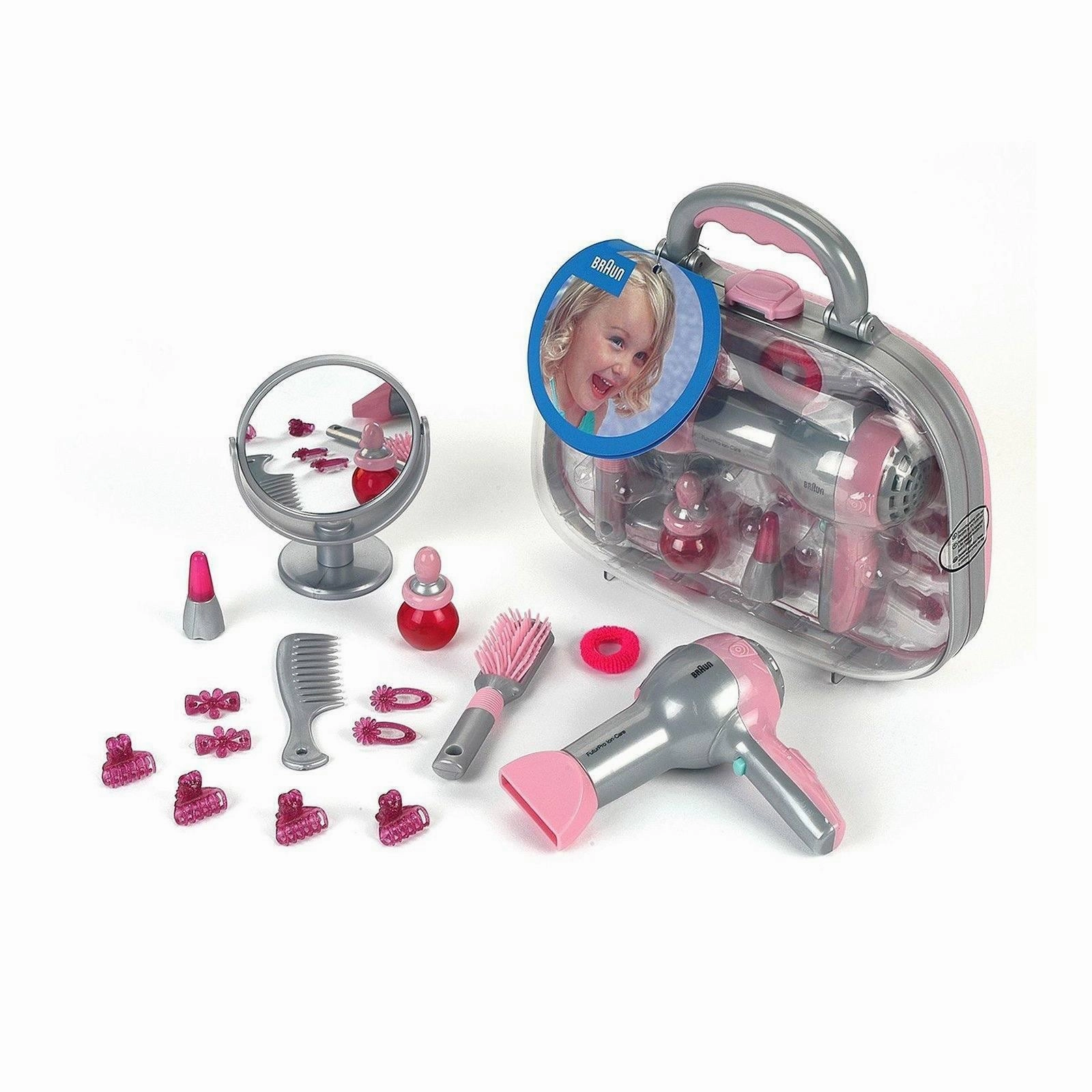 Gender Balance Director's Cut Theo Klein 5855 Braun Beauty Hairdryer, Hairstyling Case