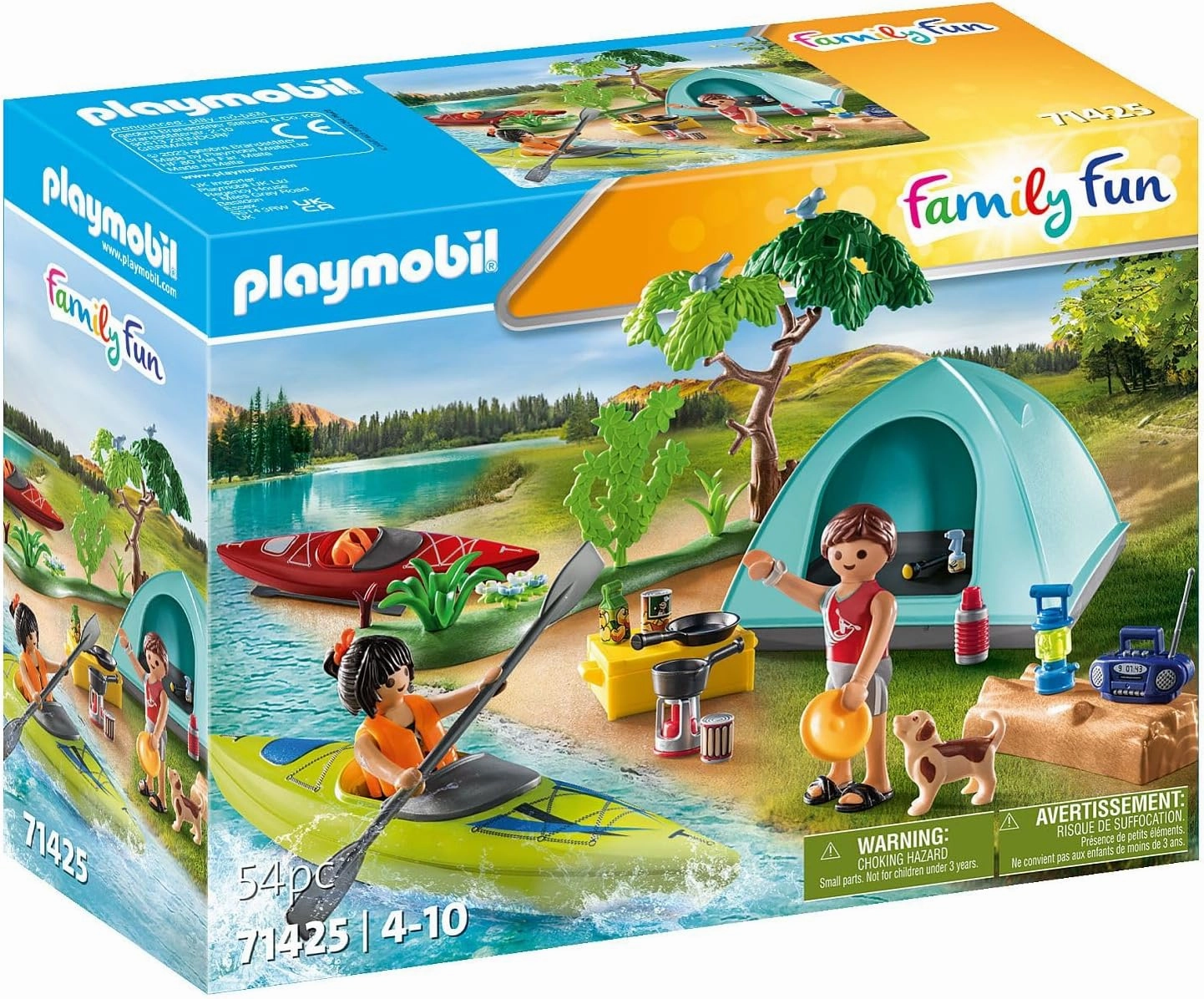 Playmobil 71425 - Camping with Kayaks Future Bright