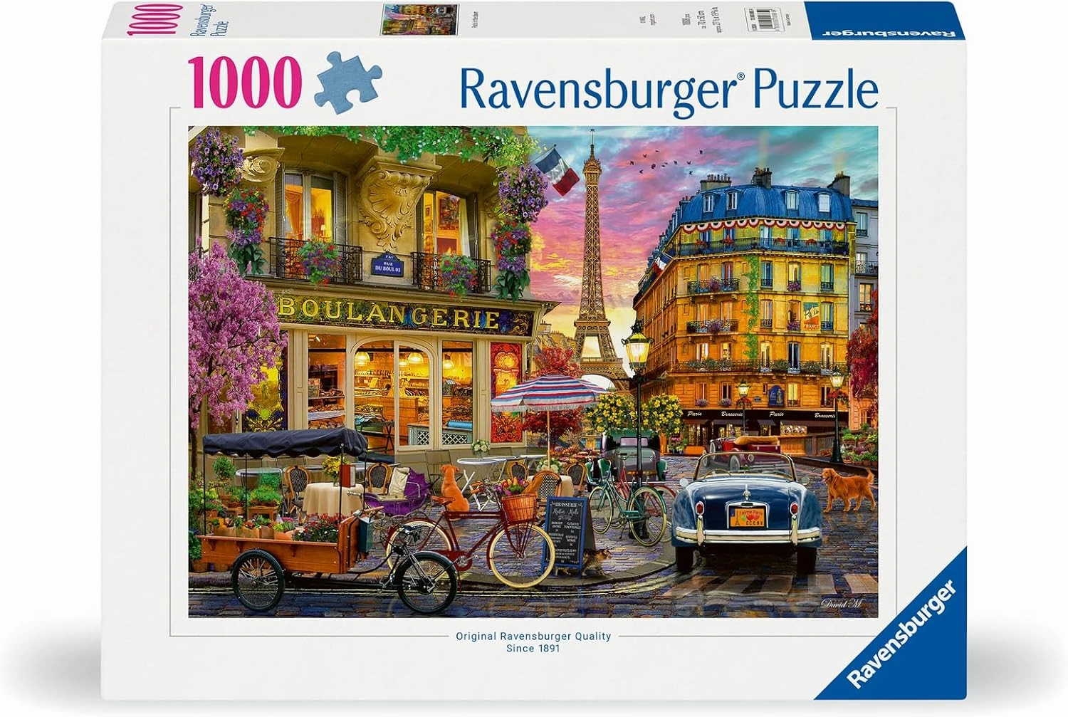 Paris in the Dawn 1000pc Puzzle Normal Affair