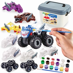 Craft Kit Build & Paint Your Own Monster Car Weather Pattern