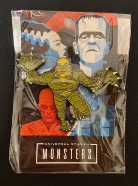 Creature from the Black Lagoon Swim Pin Creepy Decor Creepy Ornaments