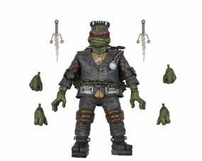 Haunted Supplies Universal Monsters x Teenage Mutant Ninja Turtles Ultimate Raphael as Frankenstein's Monster 7-Inch Scale Action Figure