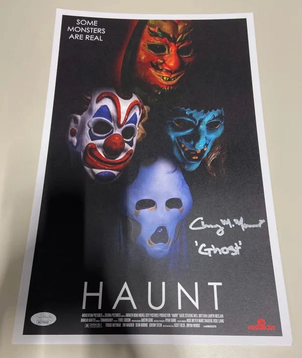 Chaney Morrow Autographed HAUNT 11X17 Print (JSA Certified) Charming Treats Eerie Supplies