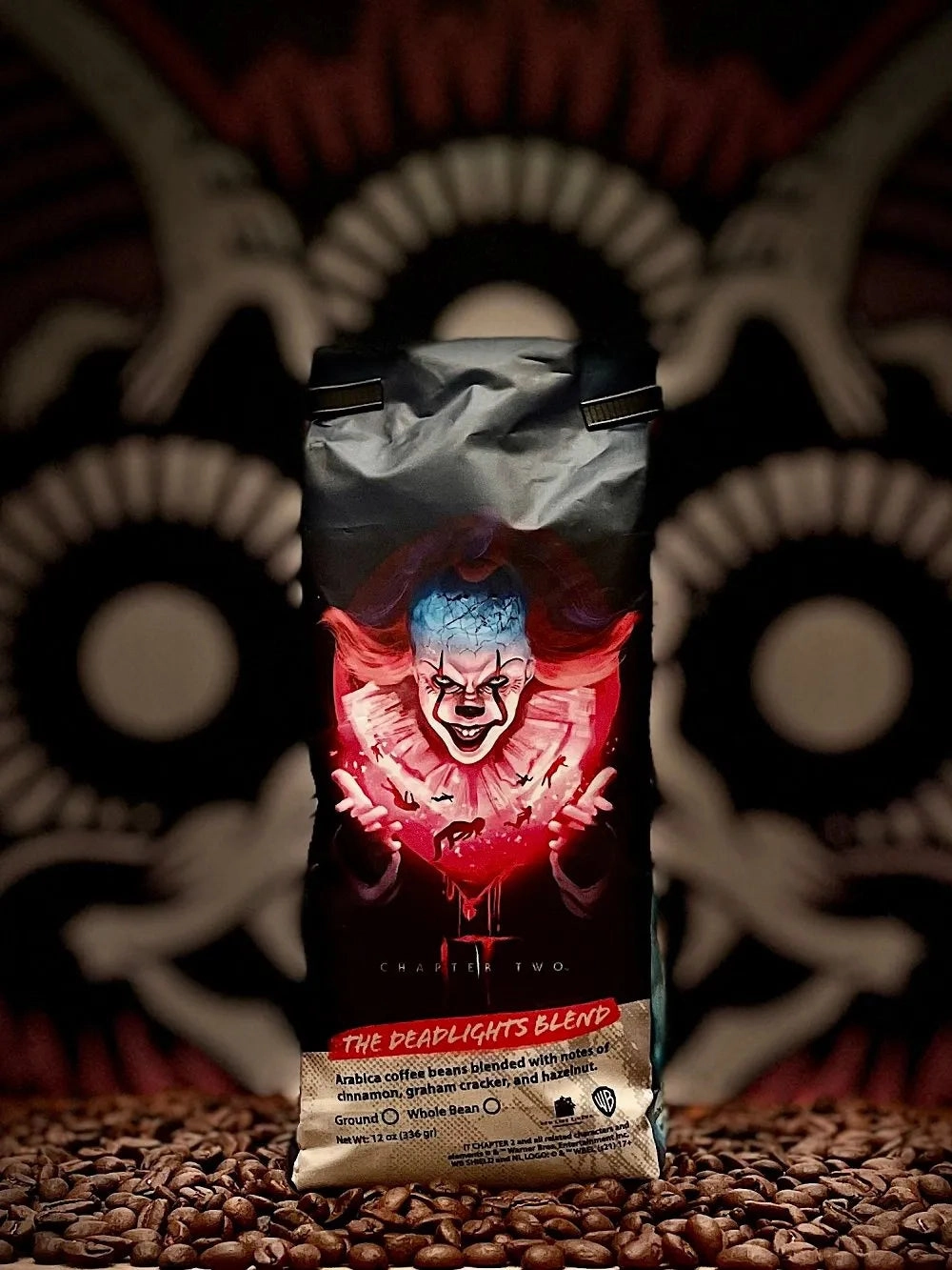 Eerie Decor Dead Sled Coffee - IT Chapter 2 Deadlights Blend Ground Coffee