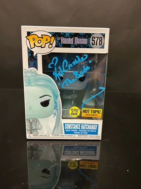 Mystical Treats Kat Cressida Signed Glow In The Dark Haunted Mansion Constance Hatchaway Funko POP