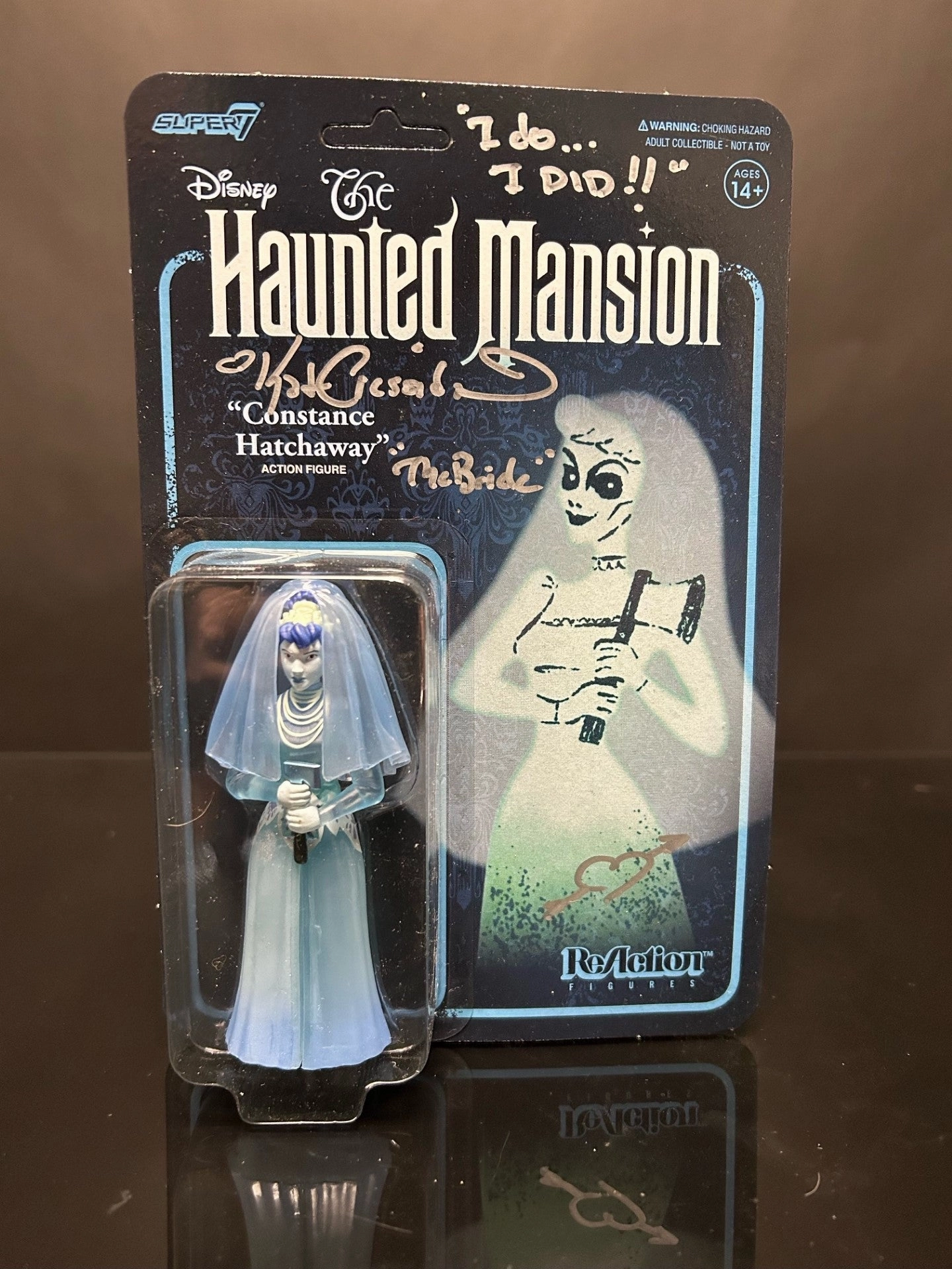 Ghostly Displays Enchanting Decor Kat Cressida Signed Haunted Mansion Constance Hatchaway Reaction Figure
