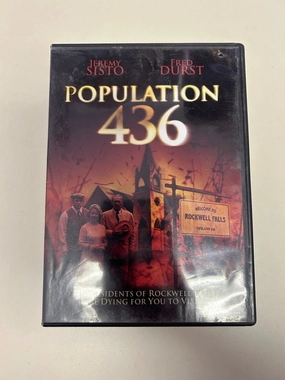 Ghoulish Accessories USED - Population 436 DVD