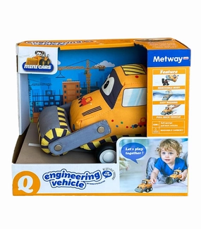 Landscape Maker Mini Cars Engineering Vehicle 19cm - Softly Touchable