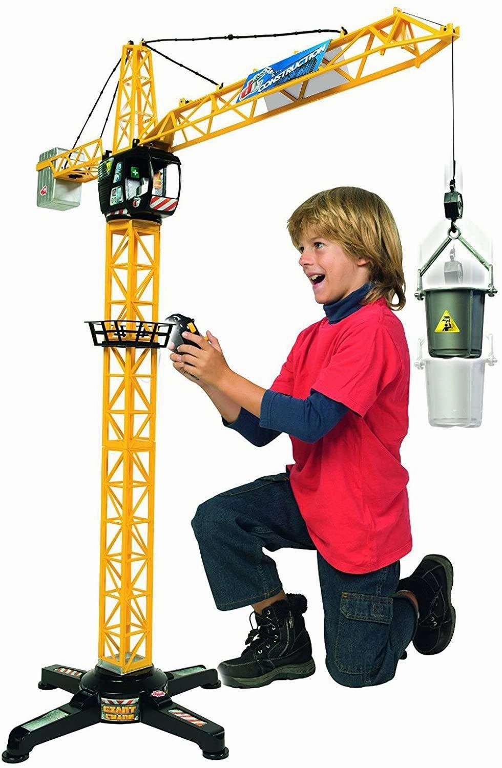 Guide Level DICKIE Toys Remote Control Giant Crane Playset 100cm