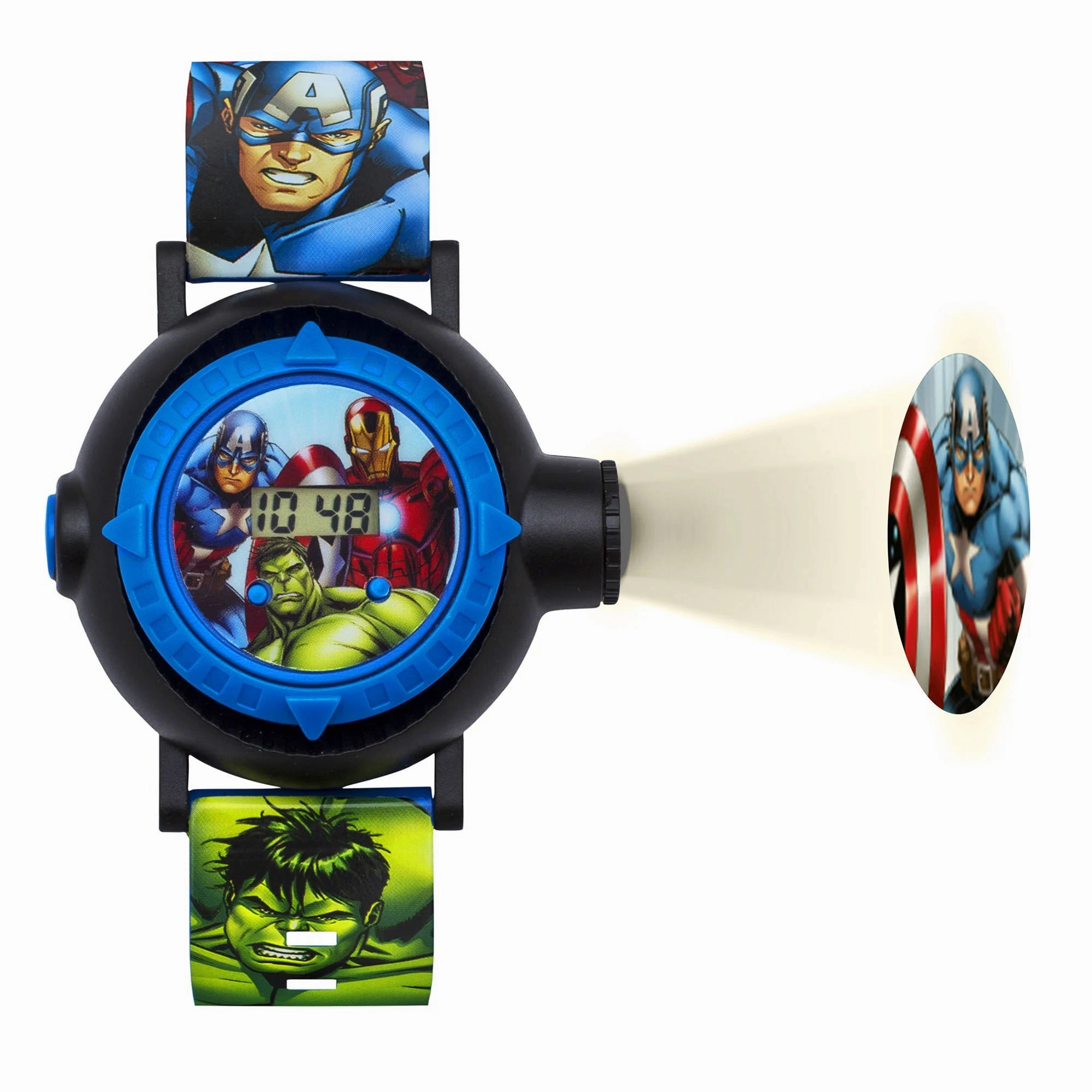 Regular Activity Unlimited Vacation Marvel Avengers Digital Projection Multicoloured Strap Watch