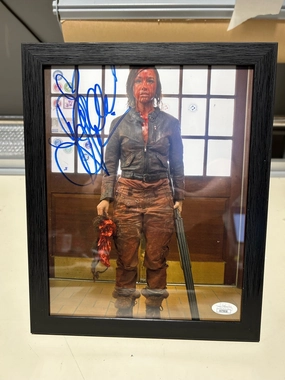 Creepy Ornaments Creepy Accents Danielle Harris Autographed Hatchet III 8x10 Photograph JSA Certified Framed