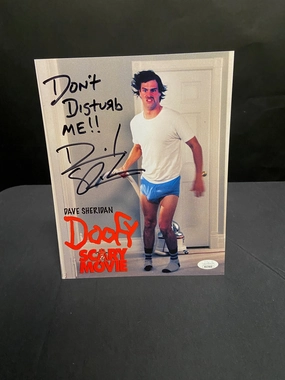 Dave Sheridan Signed Scary Movie 8x10 Photo (JSA Certified) - V3 Monster Party