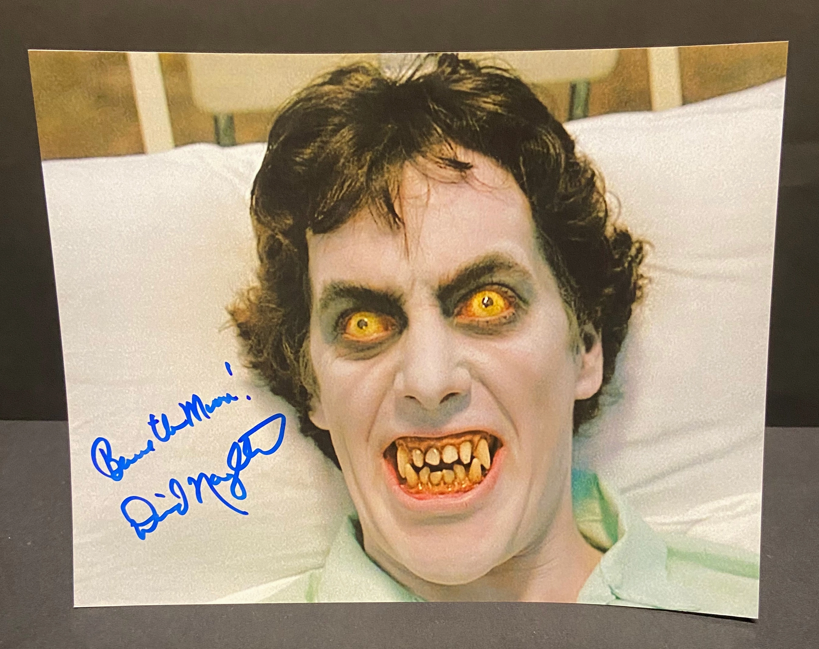 Ghostly Supplies DAVID NAUGHTON Signed An American Werewolf in London 8x10 Photo - V5
