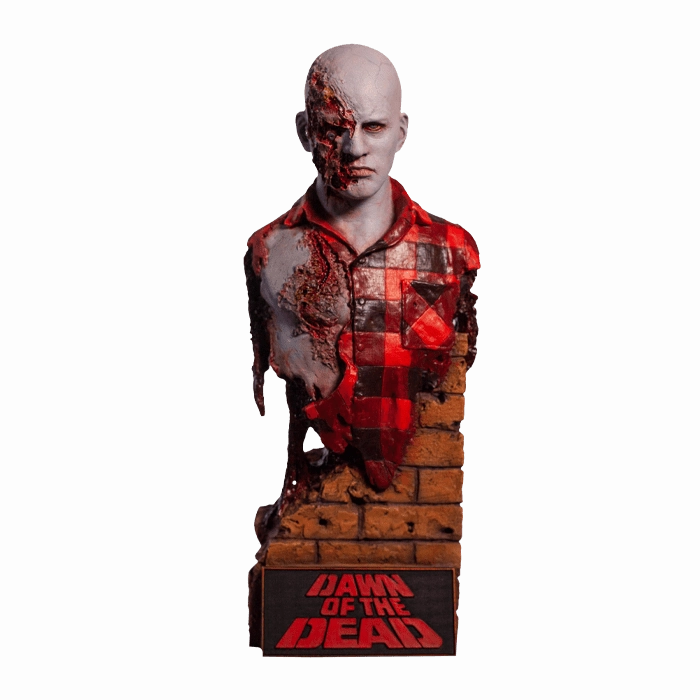 Creepy Accents Dawn of the Dead - Airport Zombie Bust