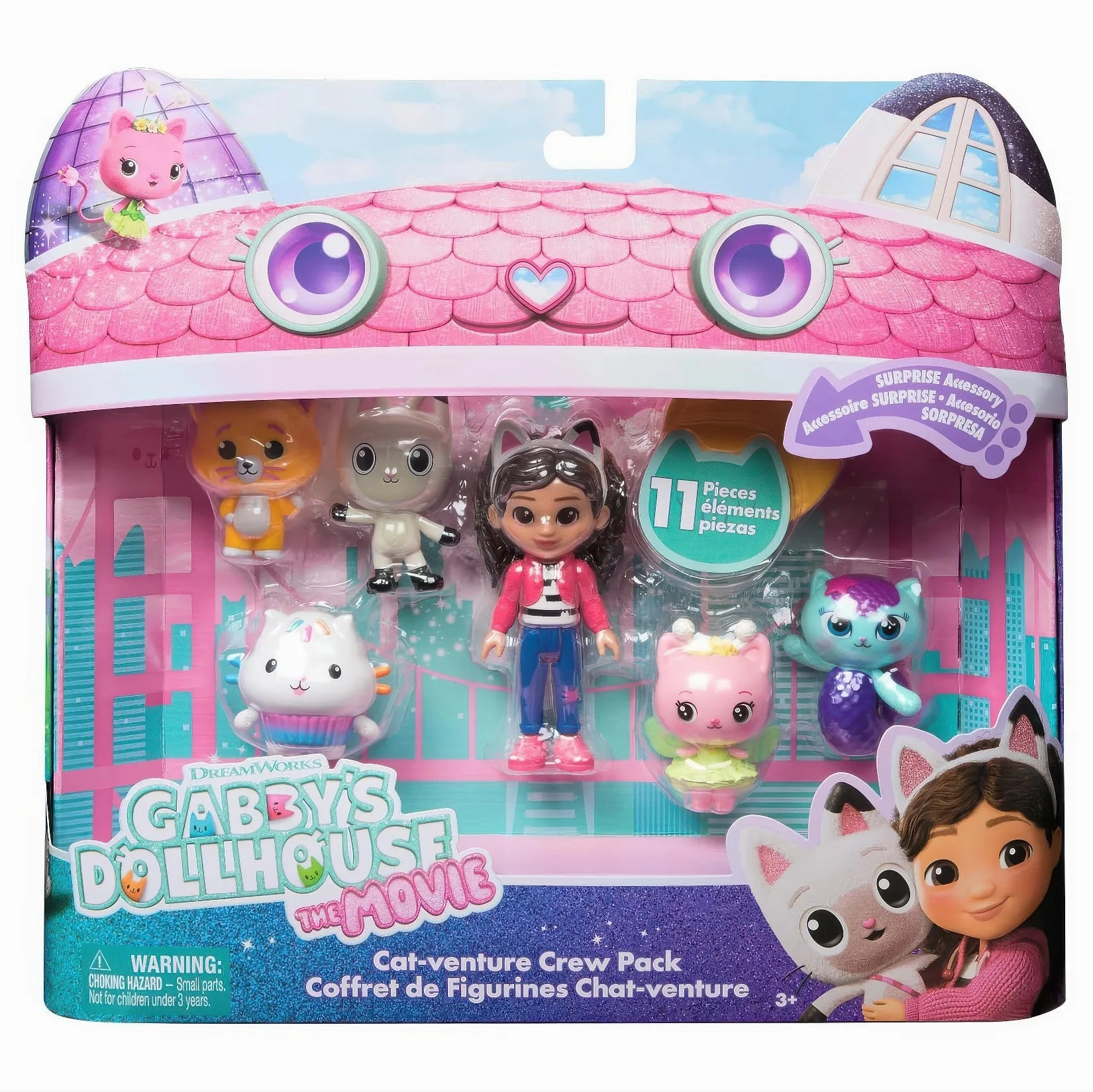 Alternate Timeline Gabby's Dollhouse The Movie Cat-venture Crew Pack