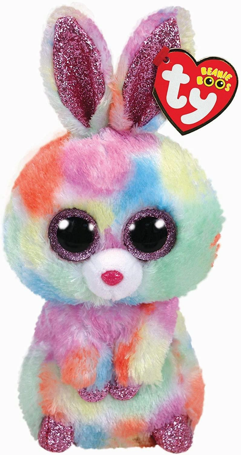 Mini Glimpse Mini Equipment Ty Beanie Boo - Bloomy The Rabbit Plush 15cm