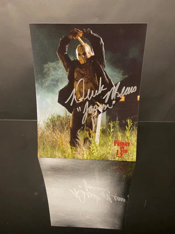 Derek Mears Signed 8x10 Friday the 13th (JSA Certified) - V2 Enchanting Masks Whimsical Decor