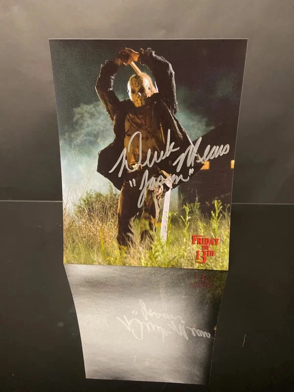 Derek Mears Signed 8x10 Friday the 13th (JSA Certified) - V2 Frightening Masks Eerie Decor