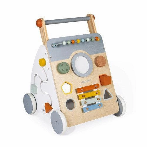 Ordinary Business Janod Sweet Cocoon Wooden Multi-Activity Baby Walker