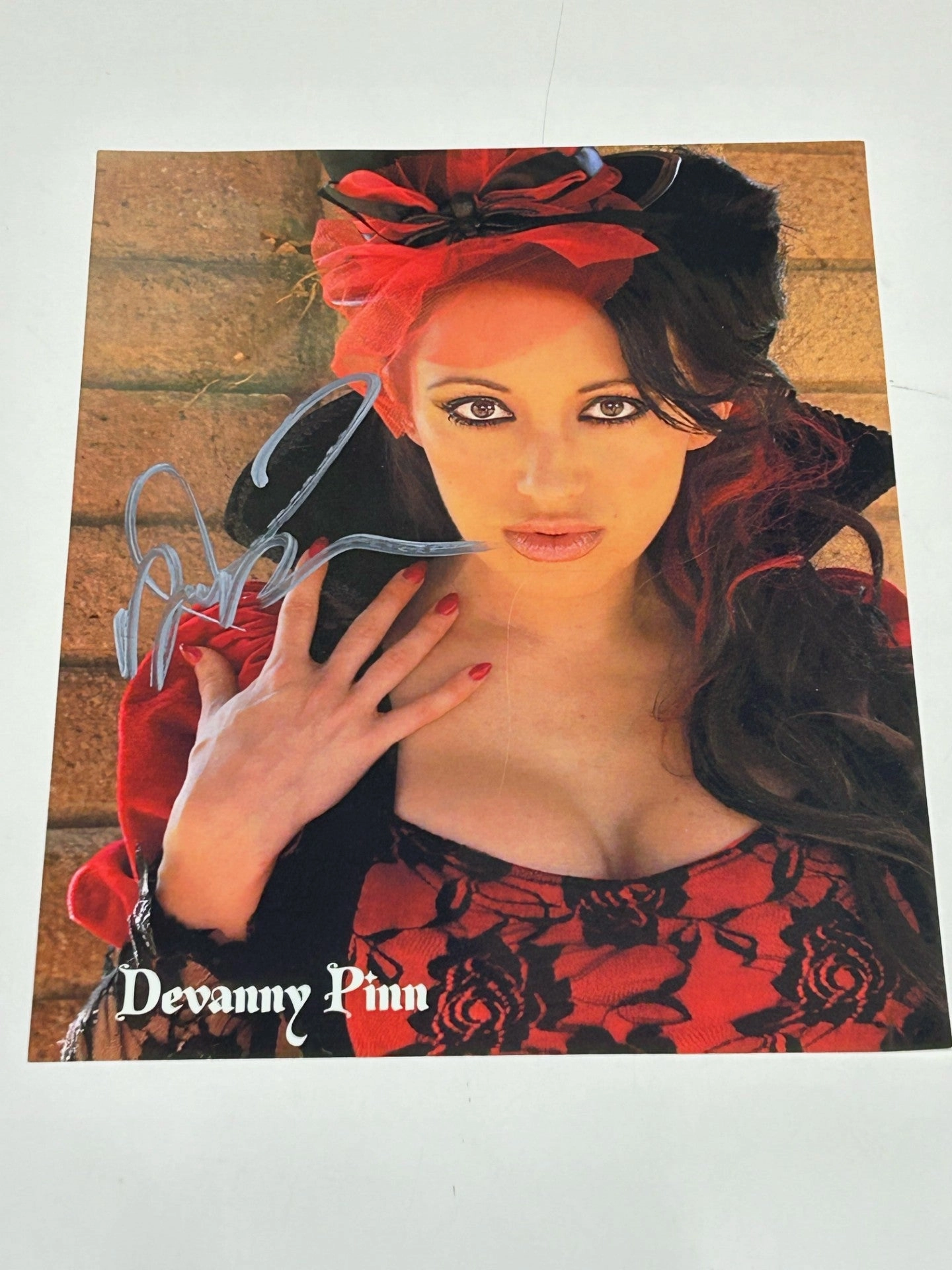Devanny Pinn signed 8x10s Eerie Supplies