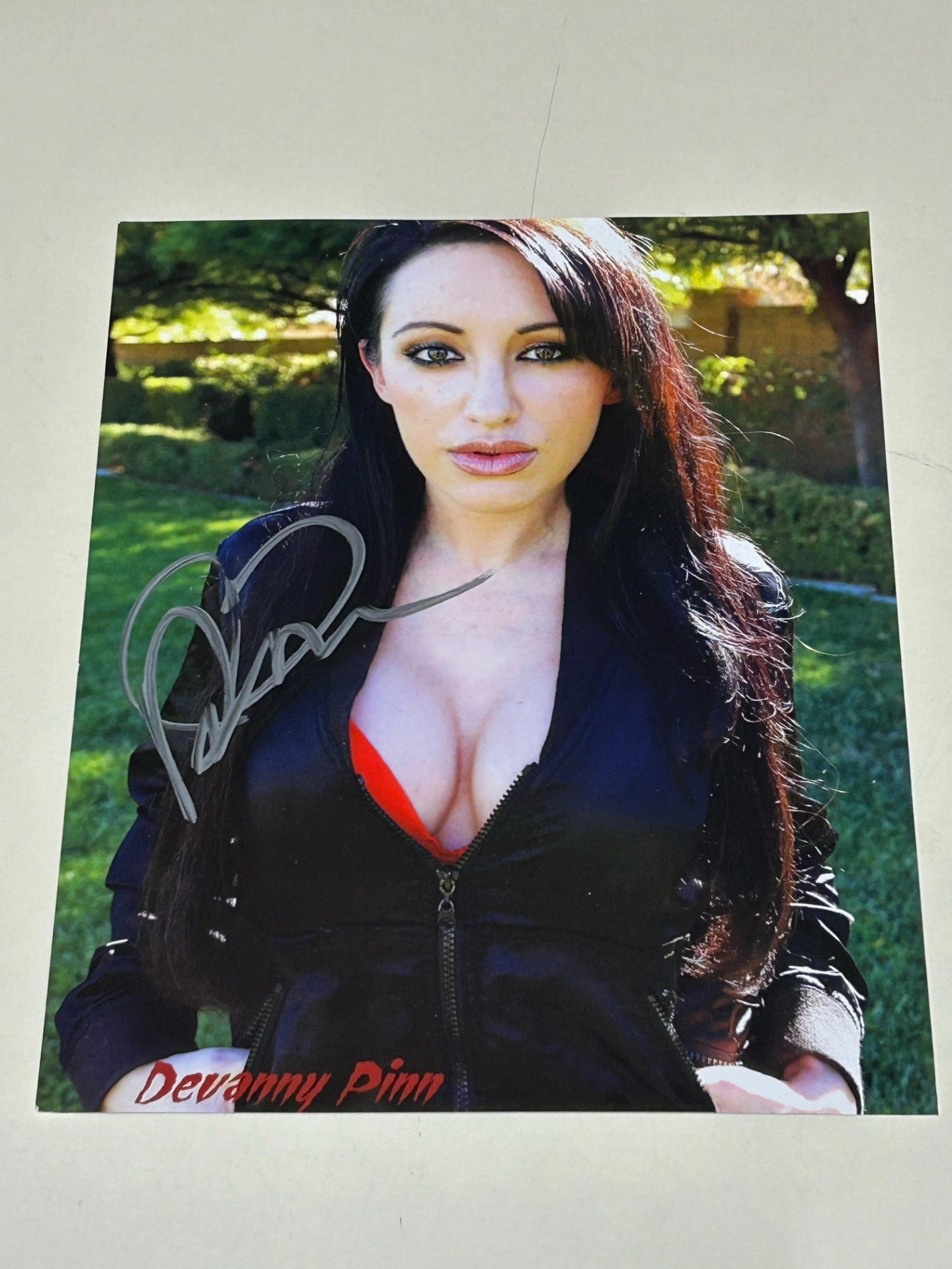 Devanny Pinn signed 8x10s Spooky Designs