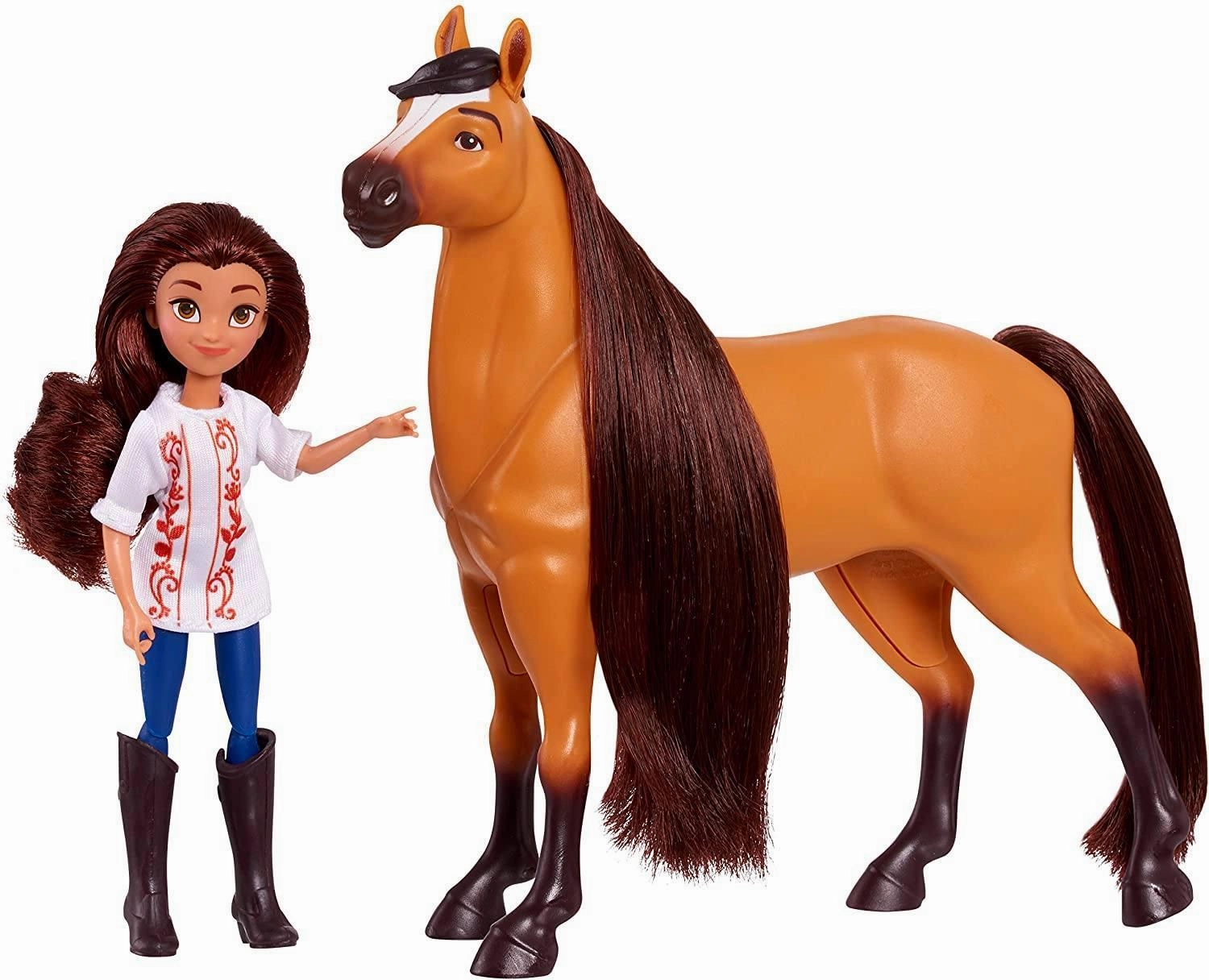 DreamWorks Spirit Small Doll & Classic Horse - Lucky & Spirit Performance Improvement Max Level