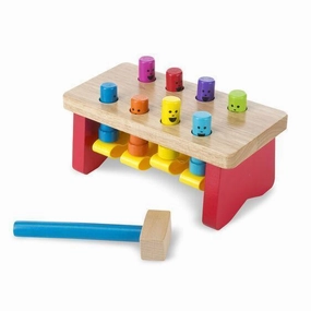 Melissa & Doug Deluxe Pounding Bench Toddler Toy Viral Marketing