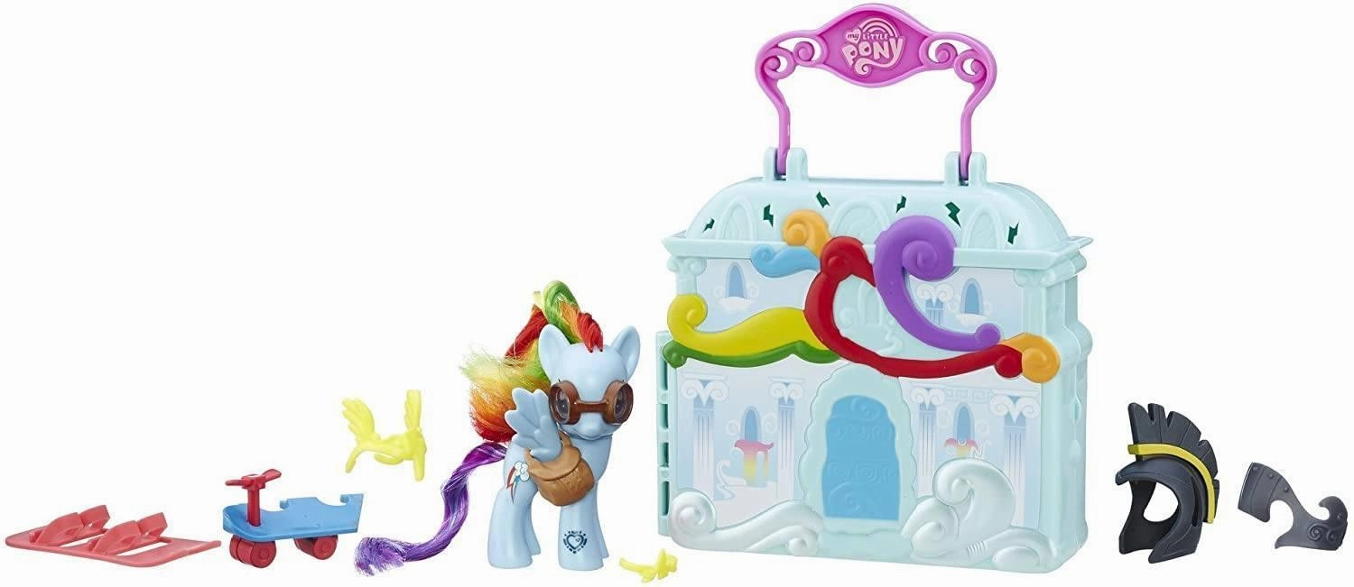 My Little Pony B8074 Rainbow Dash Cloudominium Ultimate Form Life Simulator