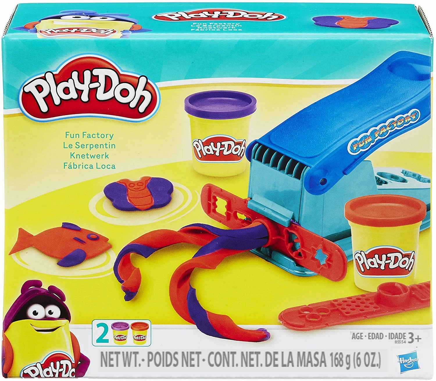 Play-Doh Fun Factory & Play-Doh Dough 4 Pack Ecology Study