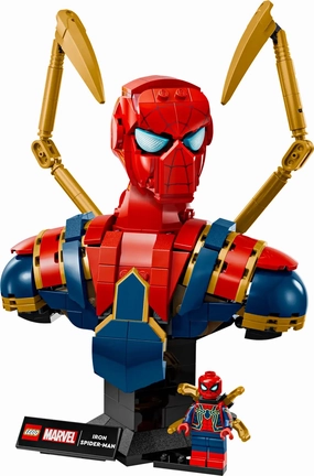 UFO Toy Satisfaction Gain Lego 76326 - Marvel Iron Spider-Man Bust