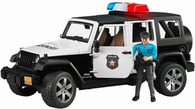 Jeep Rubicon Police Car Rest Position