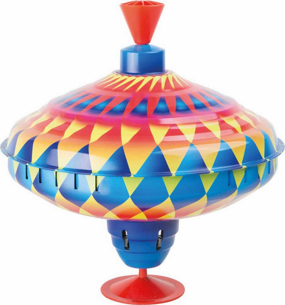 Small Foot - Colourful Spinning Top Peripheral Vision Next-Gen Version