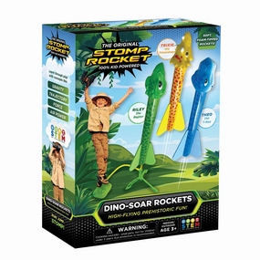 Dino-Soar Stomp Rockets App Enabled Computer Game