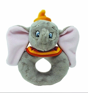 Disney Baby Dumbo Ring Rattle Soft Toy Panorama Worker Spirit Creator